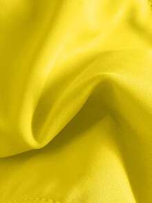 Women's Basic Elegant Sexy Triangle Bikini Set, Suitable For Various Occasions From Pool Side To Beach, Summer - Yellow - View 8