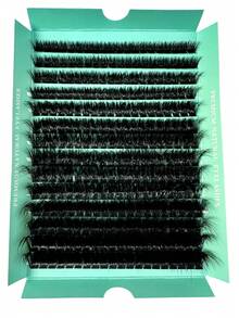 280/200/196 Clusters 3D Mink Eyelashes, D Curl, High Volume, Segmented Length 8-20mm, Natural Segmentation, Cluster Arrangement, 3D Fluffy, Dense & Soft, Lightweight & Comfortable. Enlarges Eyes, Lifts Outer Corners, DIY Eyelash Extension, Eyelash Extension. Suitable For Daily Life, Wedding, Date, Party, Music Festival, Halloween, Etc. (160D 120D 100D 80D 60D 30D) Eyelash Clusters, Eyelash Clusters, Individual Lashes, False Eyelashes - D - View 3