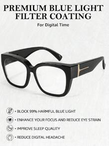 Überbrille für Frauen und Männer, große Brille zum Tragen über Brillen LB7511