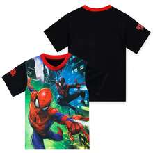 Spider-Man 漫威蜘蛛人 T 卹 |蜘蛛人男孩 T 卹 |兒童上衣