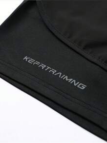 Men's Casual Sleeveless Tank Top And Outdoor Sports Shorts Set