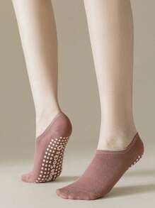 3/5/8 أزواج جوارب اليوغا للنساء، مانعة للانزلاق بسيليكون، قصيرة، أحادية اللون، مناسبة للياقة البدنية الداخلية، الرقص، اليوغا، صالة الألعاب الرياضية، أعمال الأرضية، الرياضات الداخلية، البيلاتس، الترامبولين، أحذية البالية، الخريف