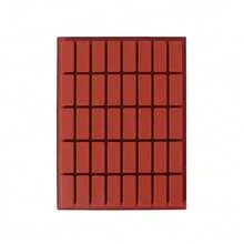 8 Cavity Granola Bar Mold, Rectangle Silicone Chocolate Mold Candy Bar Mold For Baking Cereal Energy Bar, Protein Bar, Brownie, Cheesecake - Purple - View 12