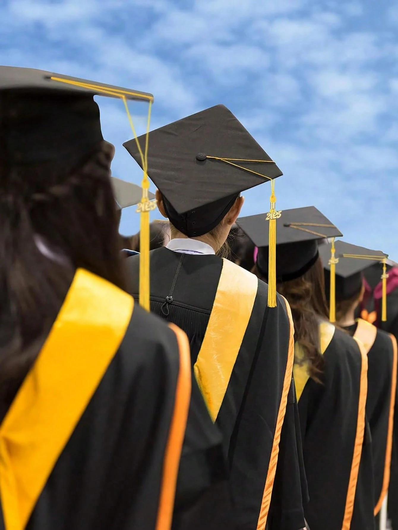 Fascia Laurea 2025 Oro Rosa Con Scritta I Graduated - Perfetta Per Foto E Festeggiamenti