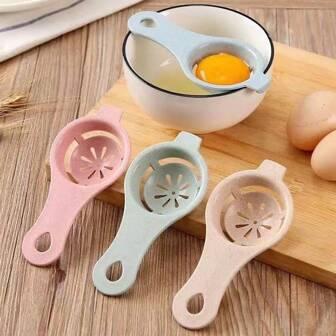 1 pièce Séparateur de blanc d'œuf avec filtre pour séparer le jaune et le blanc, outil de cuisine de cuisson, camping