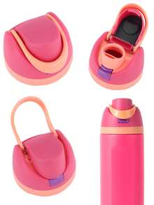 Replacement Cap, One Click Water Bottle Top Replacement Cap, Compatible With Cup 16oz 24oz 32oz 40oz, Leak Proof Replacement Accessory - Multicolor - View 4