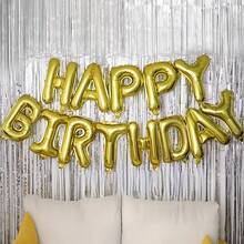 13pcs Happy Birthday Aluminum Foil Balloon Set, Party Decoration, Happy Birthday, Birthday, Birthday Balloons, Party Supplies, Suitable For Various Festivals, Multiple Colors Available, Reusable - Multicolor - View 16