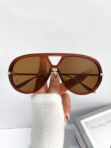 Neue Vintage Oversized Doppelsteg quadratische Modebrillen für Frauen und Männer, vielseitig einsetzbar für Outdoor, Partys, täglichen Lässig-Wear, Strandaccessoires für Frauen, für Sommerurlaub, Outdoor, Reisen