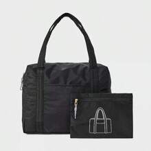 Essential Packable Weekender Duffel Bag - Universal Thread™ - Black - View 7