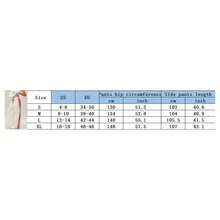 Womens Hudson Canyon Pants Side Striped Sweatpants Drawstring Waist High Rise Wide Leg Pant Trousers With Pockets Y2K Slouchy Palazzo Pants Streetwear - trắng - Xem 9