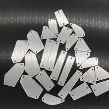 30pcs/Pack Geometric Shape Decor Patch, DIY Clothing Shoes Bags Decorations - Purple - View 6