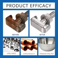 Rust Remover:Metal Surface Rust Remover: Degreasing And Derusting, Cleaning Metal Hardware, Workpieces, Steel Bars, And Removing Oil Rust - Multicolor - View 11