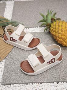 1 par de sandalias deportivas casuales de verano con suela blanda para hombres, mujeres y niños