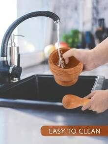 2 Pieces Of Grinding Bowl And Rod Hammer Set Multi-Purpose Garlic Grinder, Seasoning Spice Medicinal Tool, Kitchen Small Tool, Spice Grinder-Grinding Tool-Medicinal Grinder-Various Colors Available, Ideal For Grinding And Crushing 4.3inch * 3.9inch