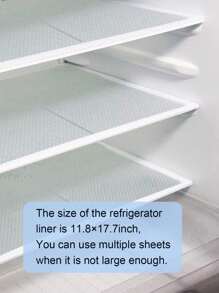 4PCS Shelf Liner For Kitchen Cabinets,Non-Adhesive Drawer Liner,Non-Slip Refrigerator Liner,EVA Waterproof Fridge Pad Cupboard Mat Easy Placemats,Gifts For Mother'Day