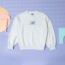 New Balance Women's Casual Pullover Sweatshirt, Basic & Comfortable Round Neck WT33514SAH