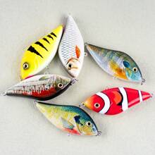 Esche da pesca da 10cm e 45g, hard plastic, galleggianti, per luccio