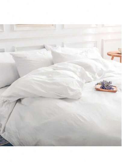 Bettwäsche-Set in sanften Farben | Alle Farben - Alle Größen | Türkische Baumwolle | 135x200 - 150x200 - 200x200 - 220x240