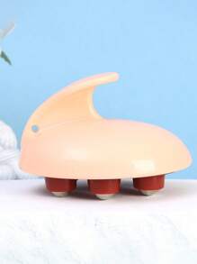Portable Handheld Full Body Massager With Rollers, 360-Degree Manual Muscle Relaxation, Suitable For Back, Neck, Shoulders, Legs, Feet - Unfragranced Plastic Body Fat Massager For Fibromyalgia Relief, Battery-Free, Ideal For Home Use