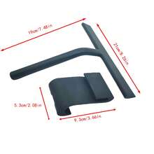 淋浴刮刀、玻璃刮刀、淋浴玻璃清洁刀、浴室镜子刮刀、玻璃清洁剂 重返校园 - 黑色 - 查看 6