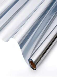 1Roll Window Film Privacy Film For Glass Windows Anti Glare Reflective Window Film One Way Window Mirror Film Heat Control Window Tint Film Home UV Blocking Opaque Window Film Stickers Sticker Personalised Stickers