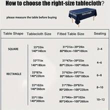 1pc Bohemian Floral Print Tablecloth - Lively Rectangular Polyester Fabric With Intricate Geometric Patterns, Ideal For Picnics, Parties, Home Decor, Home Decor Accessories | Vibrant Dining Table Decor | Machine Made Textile, Fabric Tablecloth - Multicolor - View 7