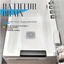 3 件装毛发捕捉器 - 厨房和浴室水槽、厨房水槽排水过滤器、清洁工具、浴缸和淋浴排水保护器 - 除臭剂、清洁必需品、颜色随机