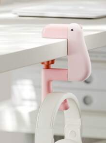 1pcKaoya Desk Side Hanger Portable School Bag Hook Without Hole Drilling Detachable Office Bag Hook