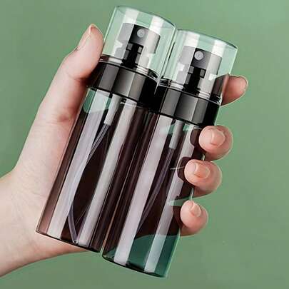 2/1 Ultra-Fine Atomized Travel Spray Bottle, Travel Dispenser Bottle Makeup Alcohol Ultra-Fine Spray Facial Moisturizing Small Spray Bottle Portable Spray Bottle, Suitable For Toner And Alcohol - Portable, Tasteless
