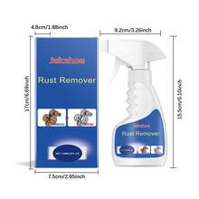 Rust Remover:Metal Surface Rust Remover: Degreasing And Derusting, Cleaning Metal Hardware, Workpieces, Steel Bars, And Removing Oil Rust - Multicolor - View 4