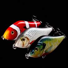 Esche da pesca da 10cm e 45g, hard plastic, galleggianti, per luccio