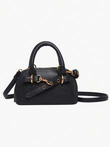 Sac à bandoulière mini premium, nouveau sac à main de navetteur , sac bowling haut de gamme pour l'automne/l'hiver - Multicolore - Voir 12