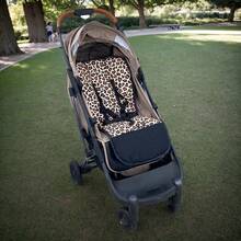 1pc Baby Stroller Seat Cushion, Soft & Breathable All-Season Portable Sleep Mat, Applicable For Multiple Stroller Models