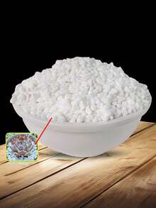 800/1600/3200/8000 件天然白色石子，适用于花瓶填充、多肉植物装饰、禅意花园石 - 光滑圆形装饰砾石，适用于水族馆景观美化、室内绿化、桌面布置、现代斯堪的纳维亚家居和婚礼中心装饰配件 - 白色 - 查看 8