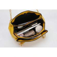 MKF Collection Mabel Quilted Vegan Leather Women Shoulder Bag With Bracelet Keychain With A Credit Card Holder By Mia K