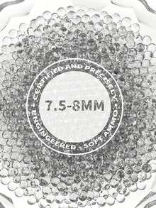 10.000 Stück Kristall Gelperlen, ideal als Vasen Füller für schwimmende Kerzen, Hochzeit Tischmitte, Pflanzen & Heim Dekoration sowie elegante Geschenke für Thanksgiving, Geburtstag und Graduation