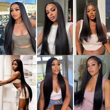 12A Malaysian Straight Bundles 100% Raw Human Hair Bundles Virgin Hair 1/3/4 PCS Bundles Short Straight Weave Hair Extensions - Natural Black - View 11