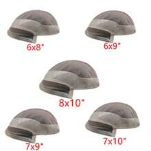 N.L.W Hair System For Men Human Hair Pieces Lace With MONO 130% Density Large Size 6 Inch - Natural Black - View 3