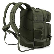 25 Litri Zaino Tattico Zaino With Large Capacity For The Sopravvivenza In Campeggio Di 3 Days With Portabottiglie D'acqua Zaini Da Viaggio - 軍綠色 - 查看 4
