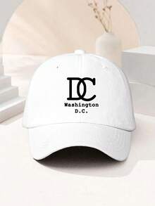WASHINGTON D.C. Location Logo Styled Baseball Cap, Unique Design, Breathable, UV Protection, Material, Suitable For Daily Wear In All Seasons - Baseball Cap - View 8