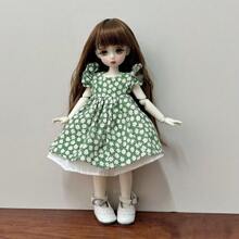 1 pieza Vestido elegante de fiesta de 11.5" para muñeca de moda de 30cm, ropa informal de falda de princesa para muñecas BJD 1/6 DIY Accesorios