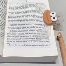 2pcs/1pc Page Flip Clips, Notebook/Book Page Clips, Large Stationery Clips, Suitable For Reading, Diary, Christmas Creative Bookshelf Practical Note Clip Fixed Handbook Clip Student Clip Music Clip