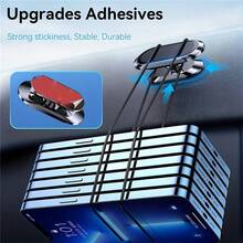 1 Stück/2 Stücke/3 Stücke Universeller Multifunktions 360° drehbarer Aluminium-Legierungs Magnetische Kfz Handy Halterung, geeignet für Armaturenbrett und Lüftungsschlitze, einfache Installation, starker Klebstoff, stabil und praktisch, GPS-Navigations Handyhalterung, kompatibel mit iPhone 16/15 Pro Max Plus und anderen Smartphones