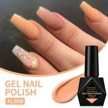 FOUR LILY 10ml 高饱和度红裸粉色凝胶指甲油 - 持久耐用的UV/LED凝胶指甲油，适用于美甲沙龙和DIY美甲 - 彩色 - 查看 14