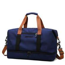 Multifunctional Fitness Bag, Independent Shoe Compartment Yoga Bag, Dry And Wet Separation Travel Bag, Large Capacity Luggage Bag, Lightweight Training Bag, Suitable For Students,Schools, Hospitals, Airports, Gyms, Travel Vacations, Weekend Overnights, Hiking, Outings, Physical Training, Holiday Gifts, Birthday Gifts