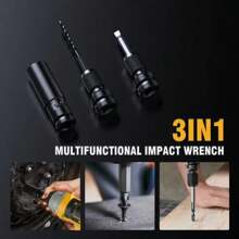 Impact Wrench, 20V Impact Brushless Motor, 1/2 Inch Electric Impact Gun, High Torque Brushless Impact Wrench With 3.0Ah Battery, Fast Charger