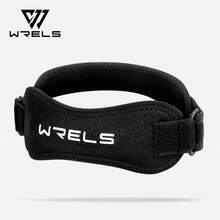 WRELS WRSLS 一体式可调节膝盖支撑髌骨保护带透气孔适用于篮球跑步举重健身房配件膝盖支撑 - 彩色 - 查看 14