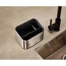 Joseph Joseph Surface Tiered Stainless Steel Sink Tidy: Kitchen Sink Organizer & Sponge Holder Caddy, Hand Wash - 1 - 查看 4