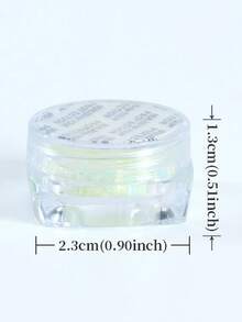 1/6Pcs Glow In The Dark Heart Star Moon Nail Glitter Sequins Decorations Luminous Butterfly Flakes For Holiday Party Nail Salon Nail Supplies Accessories Nails Nail Charms Nail Gems - Multicolor - View 6