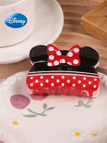 1pc Disney Cartoon Minnie Mouse Bow Preppy Style Sweet Girl Hairclip - Multicolor - View 2